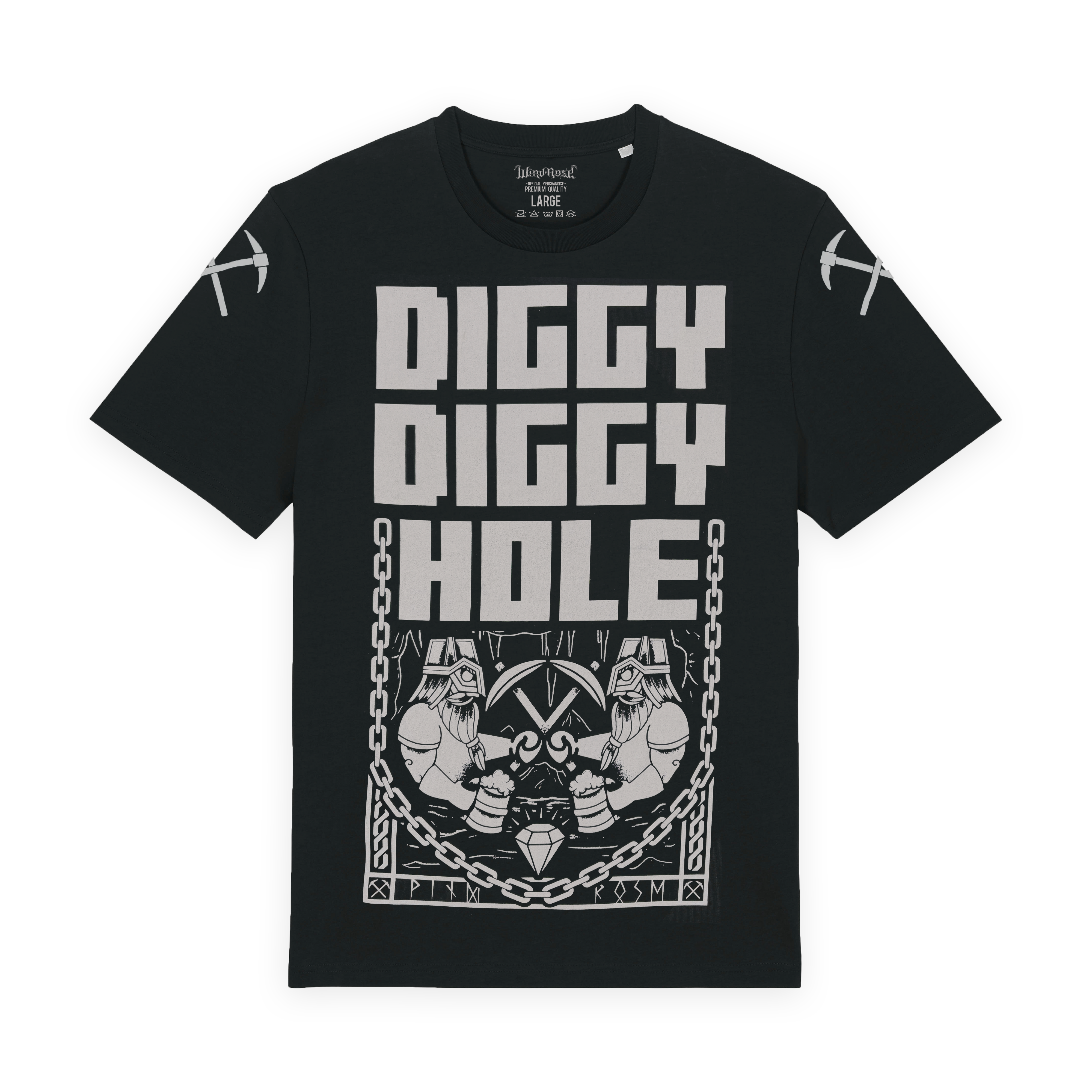 Diggy Hole Europe Tour 2026 - T-Shirt – OFFICIAL WINDROSE