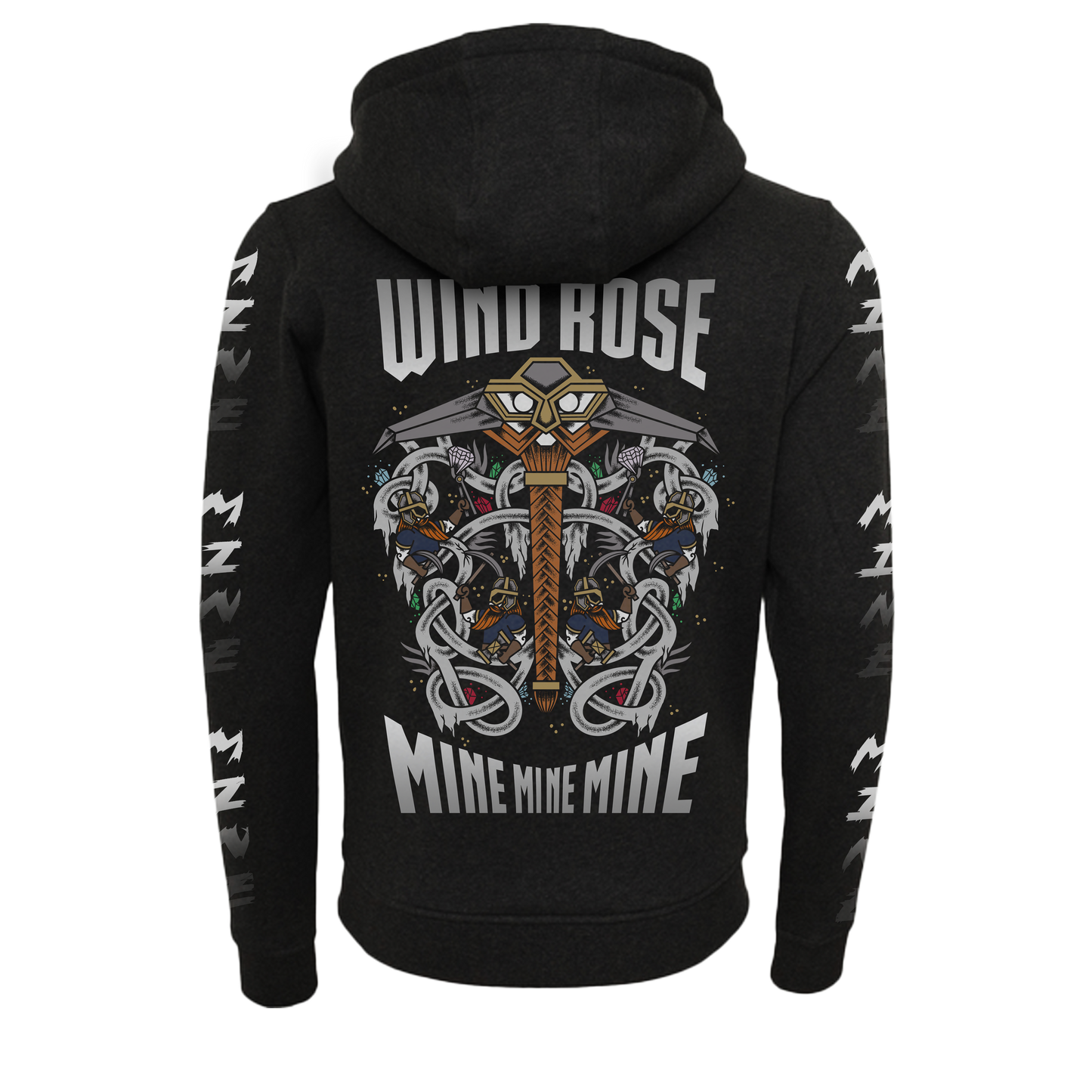 Mine Mine Mine - Zipper Wind Rose