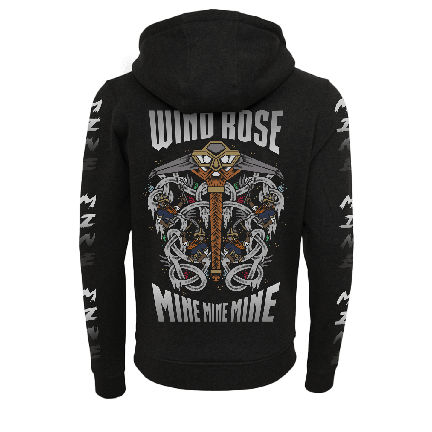 Mine Mine Mine - Zipper Wind Rose