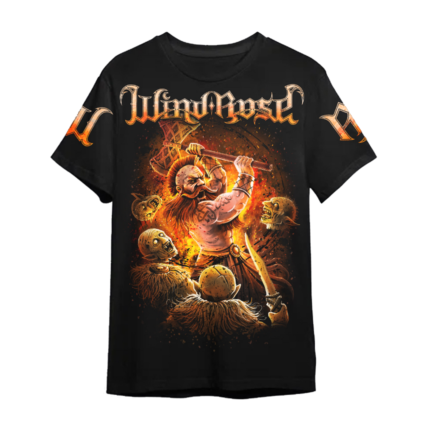 Red Dwarf Tourshirt 2024 - T-Shirt Wind Rose