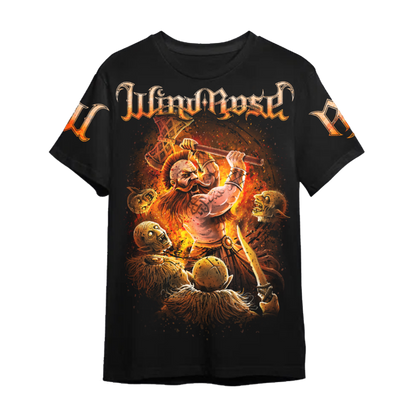 Red Dwarf Tourshirt 2024 - T-Shirt Wind Rose
