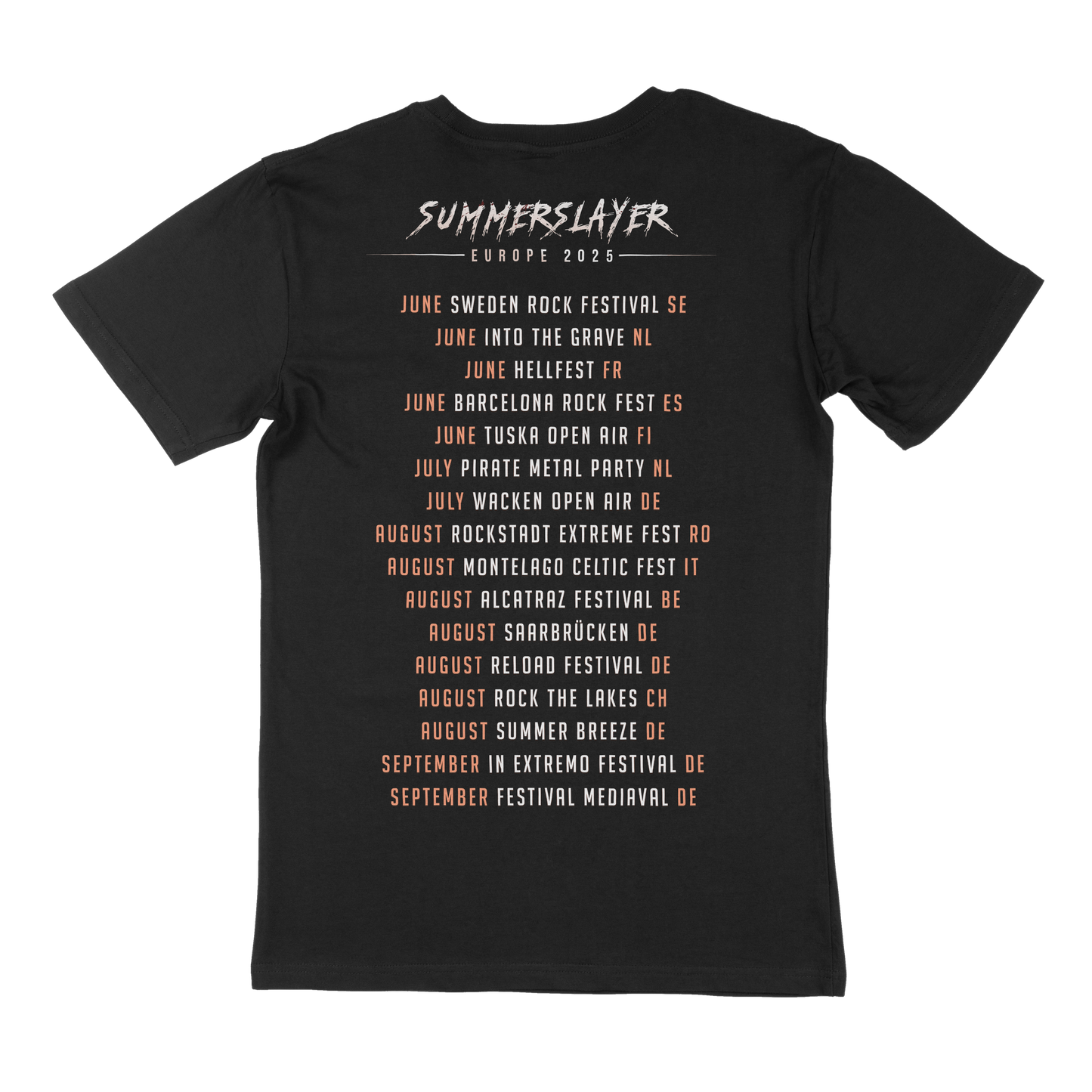 Summer Slayer 2025 - T-Shirt Wind Rose