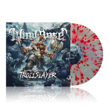 Trollslayer - Splatter Trans Clear Red Limited Vinyl Wind Rose