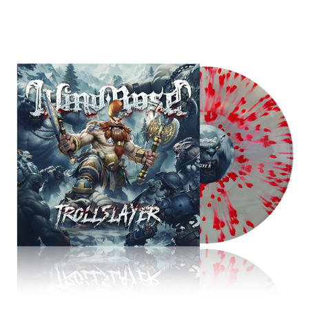 Trollslayer - Splatter Trans Clear Red Limited Vinyl Wind Rose