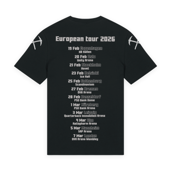 Diggy Hole Europe Tour 2026 - T-Shirt Wind Rose