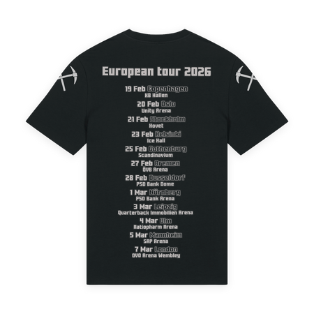 Diggy Hole Europe Tour 2026 - T-Shirt Wind Rose