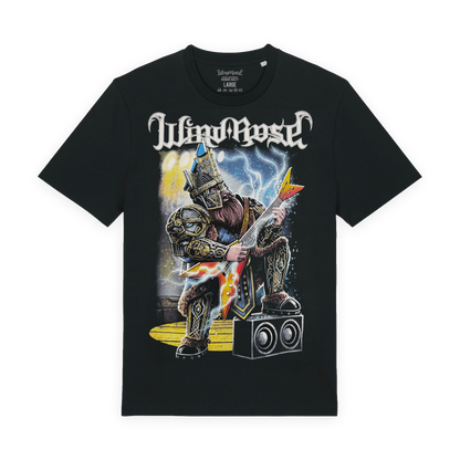Dwarf Metal Guitarist - T-Shirt Wind Rose