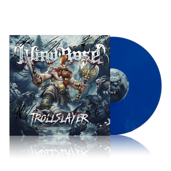 Trollslayer - Blue Vinyl Signed Wind Rose
