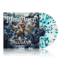 Trollslayer - Splatter Trans Clear Blue Limited Vinyl Signed Wind Rose